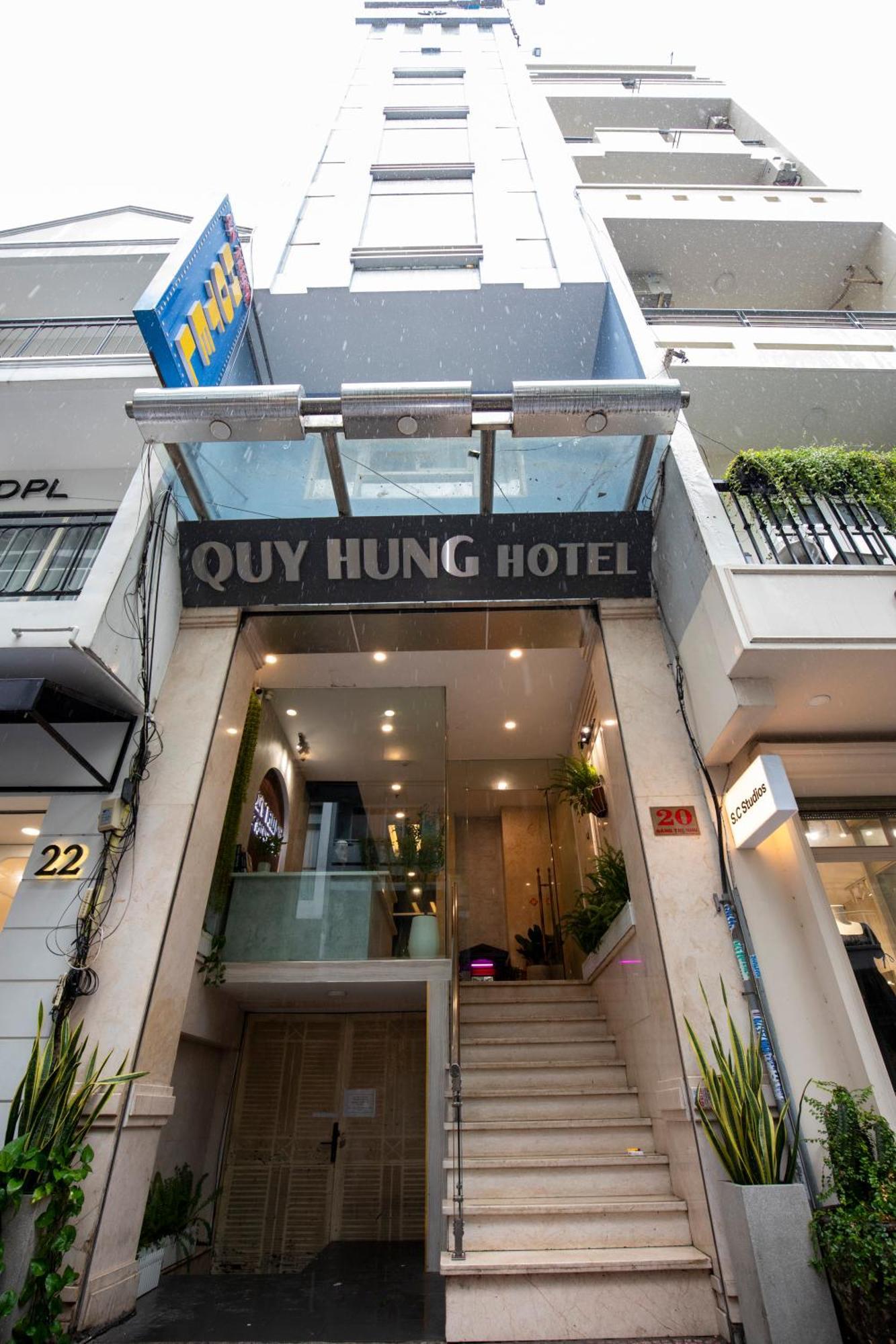 Quy Hung Hotel Central Ho Chi Minh Zewnętrze zdjęcie